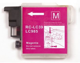 Photo of Brother LC39M Magenta Ink Cartridge