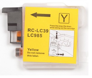 Photo of Brother LC39Y Yellow Ink Cartridge