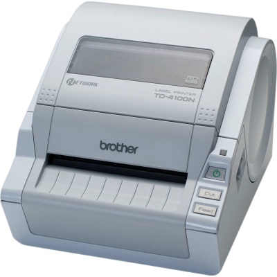 Photo of Brother TD-4100N Desktop Network BarCode and Label Printer