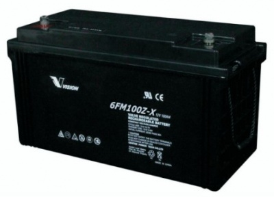 Photo of Vision Fully Sealed Battery 12-100Ah 6FM100Z-X
