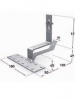 Renusol VarioSole Stainless Steel roof hook for Pantiles No Wood Screws - REN-420150 Photo
