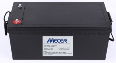 Photo of Mecer Lithium Iron Phosphate Battery 12V-200Ah - EC4S2P200