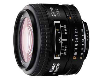 Photo of Nikon 28MM F2.8D AF WIDE ANGLE LENS Digital SLR Camera