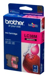 Photo of Brother LC-38M Magenta Ink Cartridge