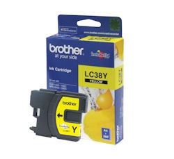 Photo of Brother LC-38Y Yellow Ink Cartridge