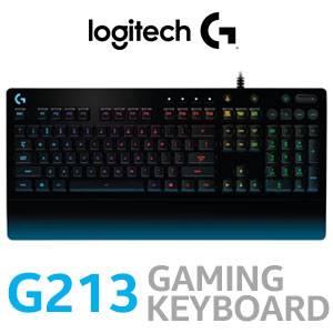 Photo of Logitech G213 Gaming Keyboard with Dedicated Media Controls 16.8 Million Lighting Colors Backlit Keys Spill-Resistant