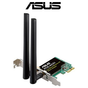 Photo of Asus PCE-AC51 AC750 Dual-Band Wireless PCI-E Adapter / High-Speed Wireless Internet Connectivity / Wireless-AC
