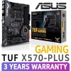 ASUS TUF Gaming X570-Plus RYZEN Motherboard / Aura Sync RGB / Supports Dual PCIe GEN 4.0 / Comprehensive Cooling / Enhanced Power Solution / TUF Gaming Alliance / AMD AM4 socket for 2nd ?and 3rd?Gen?A Photo