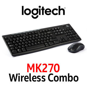 Photo of Logitech [OPEN BOX] MK270 Wireless Keyboard And Mouse Combo / Long Battery Life / Eight hot keys / Full-size