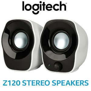 Photo of Logitech Z120 Notebook USB Speaker / 3.5mm Audio Jack / Stereo Sound