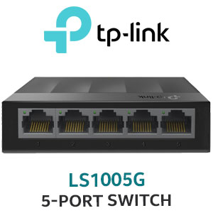 Photo of TP-LINK LS1005G 5-Port Desktop Switch / 10/100/1000Mbps RJ45 Ports / Green Ethernet technology / Plug and play /