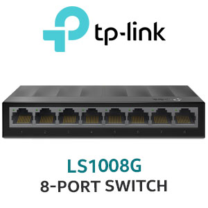 Photo of TP-LINK LS1008G 8-Port Desktop Network Switch / 10/100/1000Mbps RJ45 Ports / Green Ethernet Technology / Plug And Play