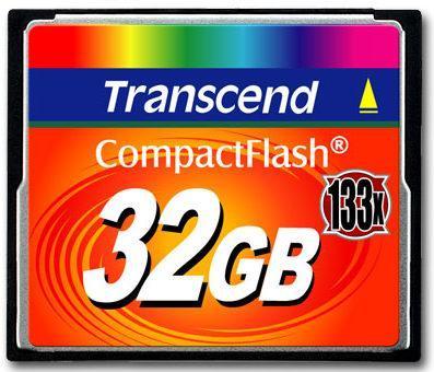 Photo of Transcend 32GB CompactFlash 133x Memory Card