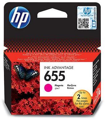 Photo of HP 655 Magenta Ink Advantage Cartridge