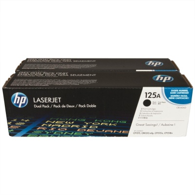 Photo of HP 125A 2-pack Black LaserJet Toner Cartridges