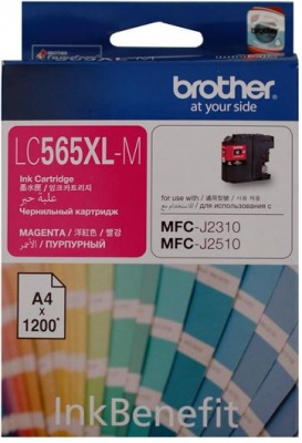 Photo of Brother LC565XLM High Yield Magenta Ink Cartridge