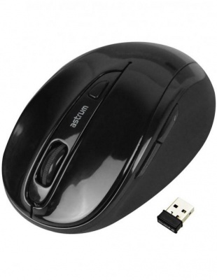 Photo of Astrum MW250 Wireless Optical Mouse - Black