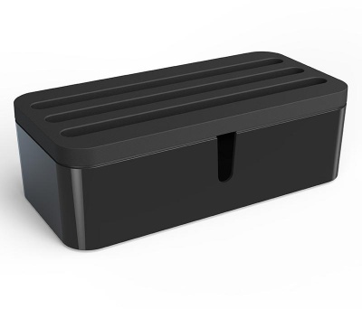 Photo of Orico Storage Box Organizer for Covering and Hiding Desktop Charger