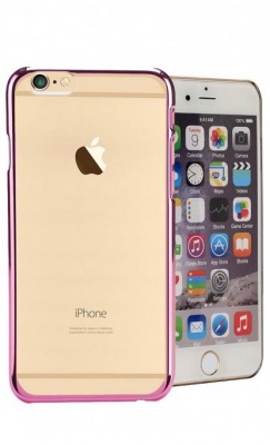 Photo of Astrum MC110 Transparent iPhone 6/6S UV Mobile Case - Pink