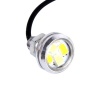 SDP 10 piecesS 5630 20W 40 LEDs White Yellow Light DRL&Turn Light&Eagle Eye Light DC 12V Cable Length: 90cm Photo