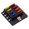 SDP 1" 8 Out Fuse Box PC Terminal Block Fuse Holder Kits with LED Warning Indicator for Auto Car Truck Boat Photo