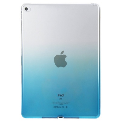 Photo of SDP 10 piecesS HAWEEL for iPad Air 2 Slim Gradient Color Clear Soft TPU Protective Case No Retail Package