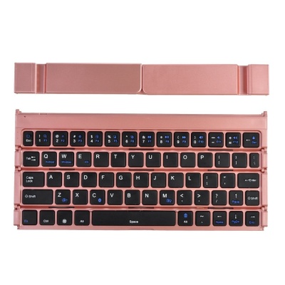 Photo of SDP GK808 Ultra-thin Foldable Bluetooth V3.0 Keyboard Built-in Holder Support Android / iOS / Windows System