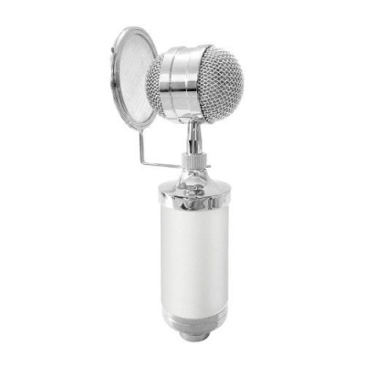 Photo of SDP 3000 Home KTV Mic Condenser Sound Recording Microphone with Shock Mount & Pop Filter for PC & Laptop 3.5mm Earphone