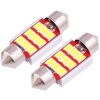 SDP 2 piecesS 36mm 3.0W 180LM White Light 9 LED SMD 2835 CANBUS License Plate Reading Lights Car Light Bulb Photo