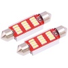 SDP 2 piecesS 39mm 3.5W 180LM White Light 12 LED SMD 4014 CANBUS License Plate Reading Lights Car Light Bulb Photo