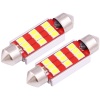 SDP 2 piecesS 39mm 3W 180LM White Light 9 LED SMD 2835 CANBUS License Plate Reading Lights Car Light Bulb Photo
