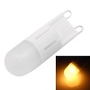 SDP G9 2W Warm White Light 80-100LM 1 High Power LED Dimmable Ceramic Light Bulb AC 220V Photo