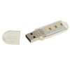 SDP 1.5W USB Flash Disk Style USB Light Lamp 140LM 3 LED SMD 5630 Warm White Light Photo