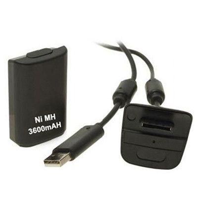 Photo of 3600mAh Rechargeable Battery Pack & Chargeable Cable For XBOX 360