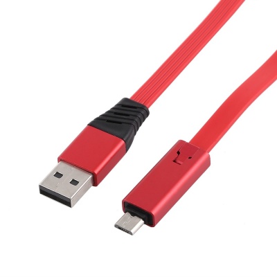 Photo of SDP Noddle Style USB to Micro USB Data Sync Charging Cable Detachable Metal Head