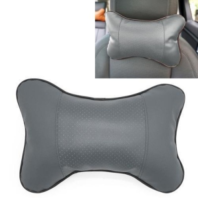 Photo of SDP 1 pieces Four Seasons Breathable Leather Surface Car Neck Pillow Head Pillow