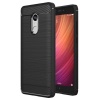 SUNSKYCH For Xiaomi Redmi Note 4X Brushed Carbon Fiber Texture Shockproof TPU Protective Case Photo