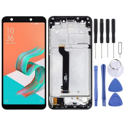 Photo of SUNSKYCH LCD Screen and Digitizer Full Assembly with Frame for Asus ZenFone 5 Lite X017DA ZC600KL S630 SDM630