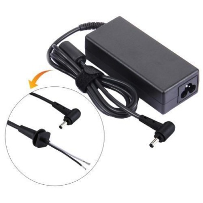 Photo of SDP 1.5m 4.0 x 1.35 mm Male Elbow 2-cores DC Power Charge Adapter Cable for Asus Laptop