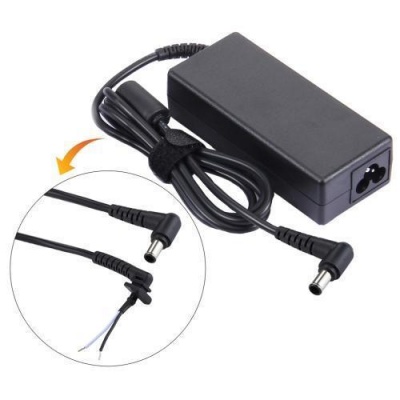 Photo of SDP 1.5m 6.0 x 1.4 mm Male Elbow 2-cores DC Power Charge Adapter Cable for Sony Laptop