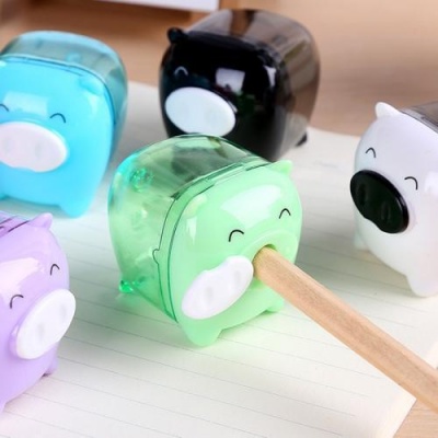 Photo of SDP 10 piecesS Deli Mini Pig Manual Pencil Sharpeners Kids Friendly at Home Office School Random Color Delivery