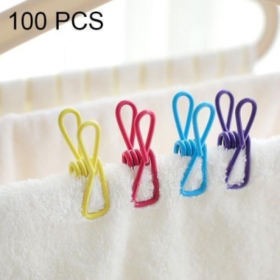 Photo of SDP 100 piecesS Multipurpose Home Decor Clothe Photo Hanging Peg Clamps Random Color Delivery