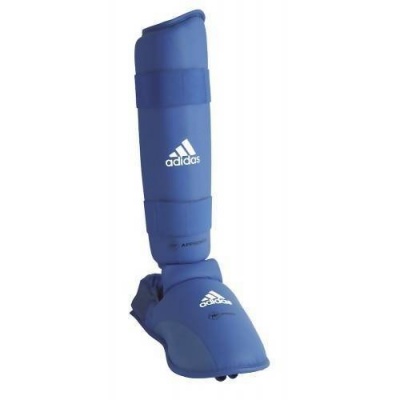Photo of SNT Sports Adidas WKF Shin & Removable Instep - XLarge / Red