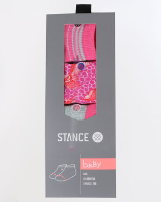 Photo of Stance Baby Purdy Multi 3 Pack Sock Set Pink