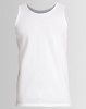 Utopia 100% Cotton Slim Fit Vest White Photo