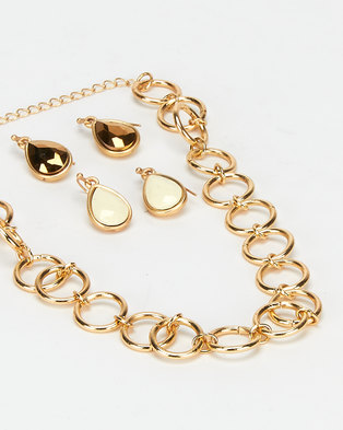 Photo of All Heart 3 Pack Jewelry Set Gold