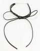 Jewels and Lace Bow Choker Twin Pack Black Photo