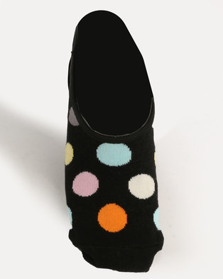 Photo of Happy Socks Big Dot Liner Socks Black Multi