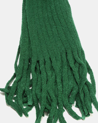 Photo of Joy Collectables Soft Chenille Scarf Green