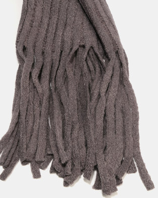 Photo of Joy Collectables Soft Chenille Scarf Grey